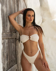 RIVIERE TOP - IVORY