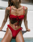 CABARITA TOP - POPPY